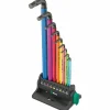 Wera 950/9 Hex-Plus Multicolor 3 Metric L-Key Wrench Set