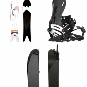 Weston Japow Splitboard + Karakoram Ultra Ranger + Split Interface Splitboard Bindings + Smart Skins 2025