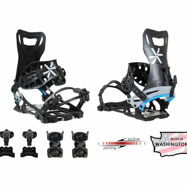 Weston Japow Splitboard + Karakoram Nomad + Split Interface Splitboard Bindings + Smart Skins 2025