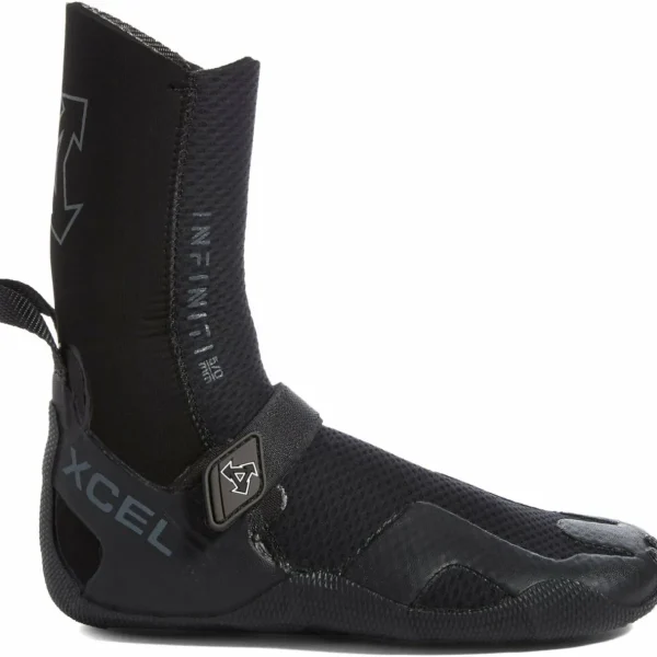 XCEL 5/4 Infiniti Hooded Wetsuit + 5mm Infiniti Round Toe Wetsuit Boots