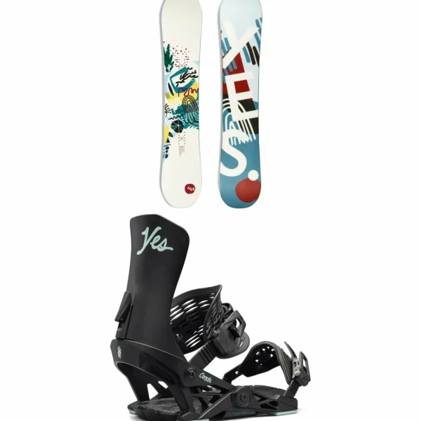 Yes. Hello Snowboard + Conda Snowboard Bindings - Women's 2025