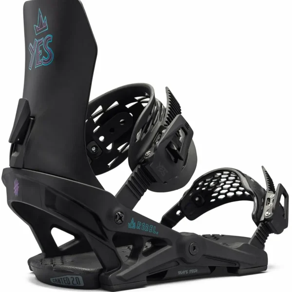 Yes. Hello Snowboard + Rebel Snowboard Bindings - Women's 2025
