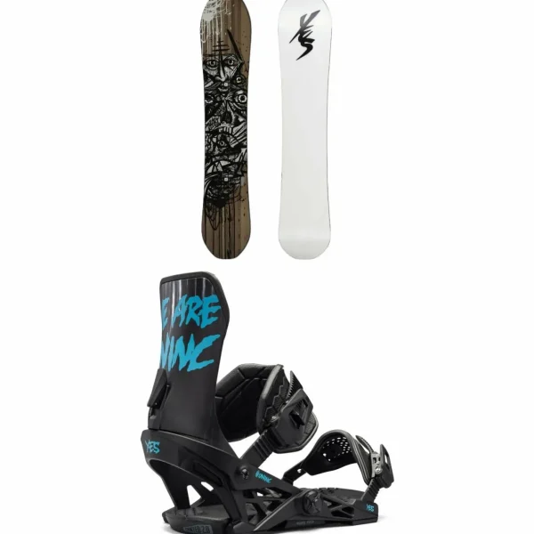 Yes. PYL Snowboard + UnInc Snowboard Bindings 2025