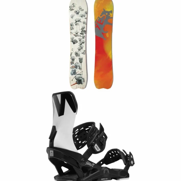 Yes. Warca UnInc JPS Snowboard + Now Select Snowboard Bindings 2024